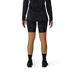 SPODENKI ROWEROWE DAMSKIE FOX TECBASE LINER BLACK  ENDURO CROSS