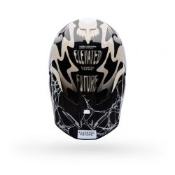 KASK MOTOCYKLOWY FOX V1 DIFFUSE SE BLACK  ENDURO CROSS