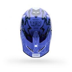 KASK MOTOCYKLOWY FOX V1 DIFFUSE SE PURPLE DOVE  ENDURO CROSS