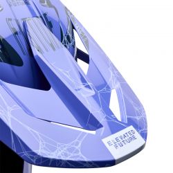 KASK MOTOCYKLOWY FOX V1 DIFFUSE SE PURPLE DOVE  ENDURO CROSS