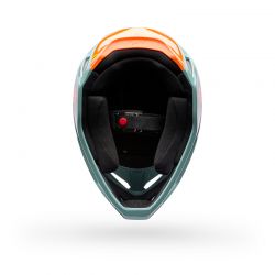 KASK MOTOCYKLOWY FOX V1 IMAGE PRINT ARCTIC BLUE  ENDURO CROSS