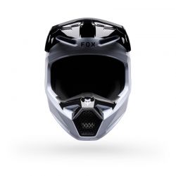 KASK MOTOCYKLOWY FOX V1 NOBLE BLACK WHITE  ENDURO CROSS