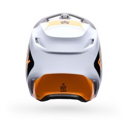 KASK MOTOCYKLOWY FOX V1 NOBLE BLACK WHITE  ENDURO CROSS