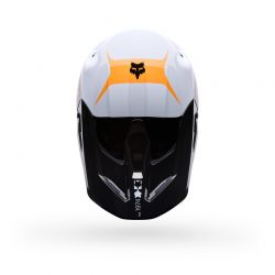 KASK MOTOCYKLOWY FOX V1 NOBLE BLACK WHITE  ENDURO CROSS