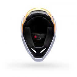 KASK MOTOCYKLOWY JUNIOR FOX V1 NOBLE BLACK WHITE  ENDURO CROSS