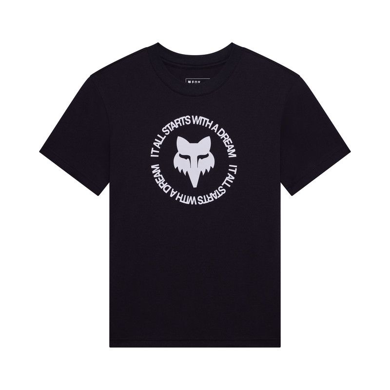 T-SHIRT DAMSKI FOX VISION BLACK  ENDURO CROSS