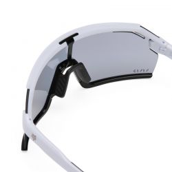 OKULARY PRZECIWSŁONECZNE FOX VUE VIVID WHITE ORANGE  ENDURO CROSS