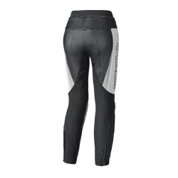 SPODNIE SKÓRZANE HELD LADY LANE II BLACK/WHITE SLIM 