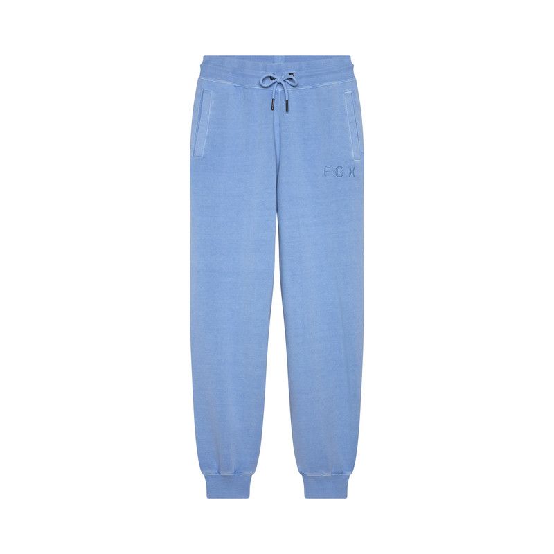 SPODNIE DAMSKIE FOX WORDMARK FLEECE JOGGER CASHMERE BLUE  ENDURO CROSS