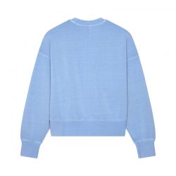 BLUZA DAMSKA FOX WORDMARK OVERSIZED FLEECE CREW CASHMERE BLUE  ENDURO CROSS
