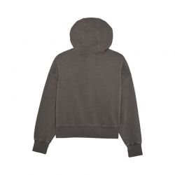 BLUZA Z KAPTUREM DAMSKA FOX WORDMARK OVERSIZED PEWTER  ENDURO CROSS