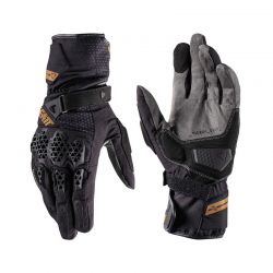 RĘKAWICE MOTOCYKLOWE LEATT ADV HYDRADRI 6.5 STEALTH BLACK GREY 