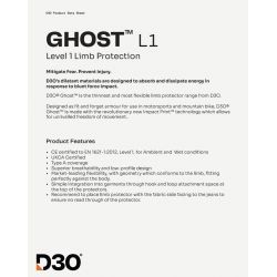 RICHA PROTEKTOR KOLAN/ŁOKCI D3O GHOST OS