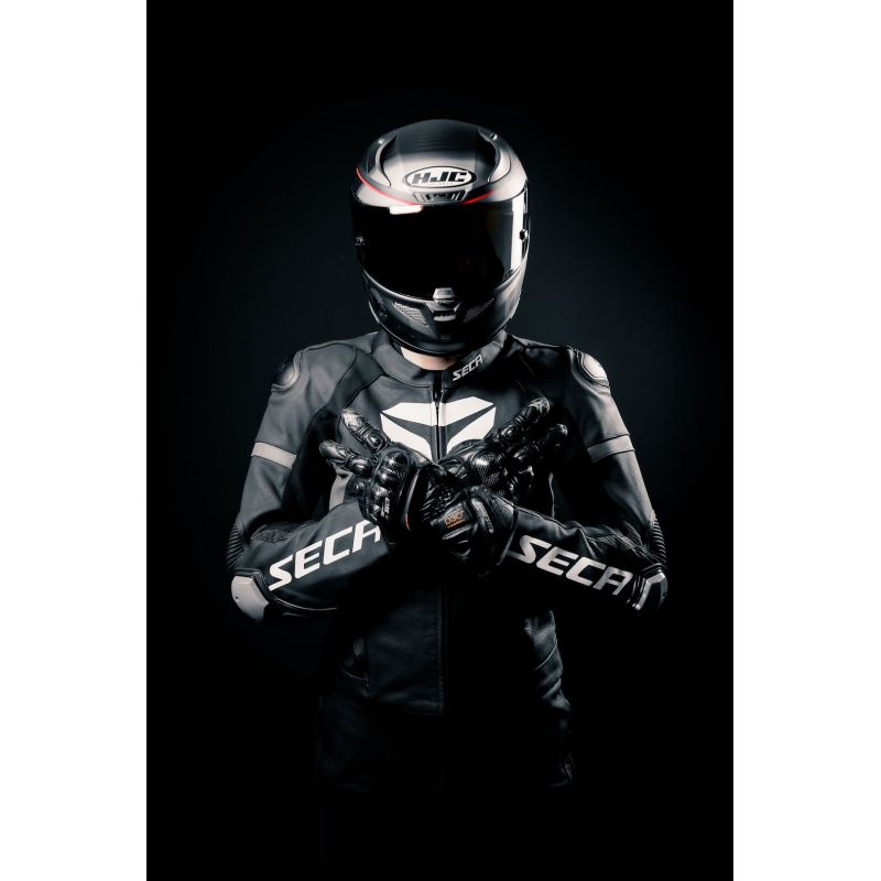 RĘKAWICE SECA TRACKDAY BLACK