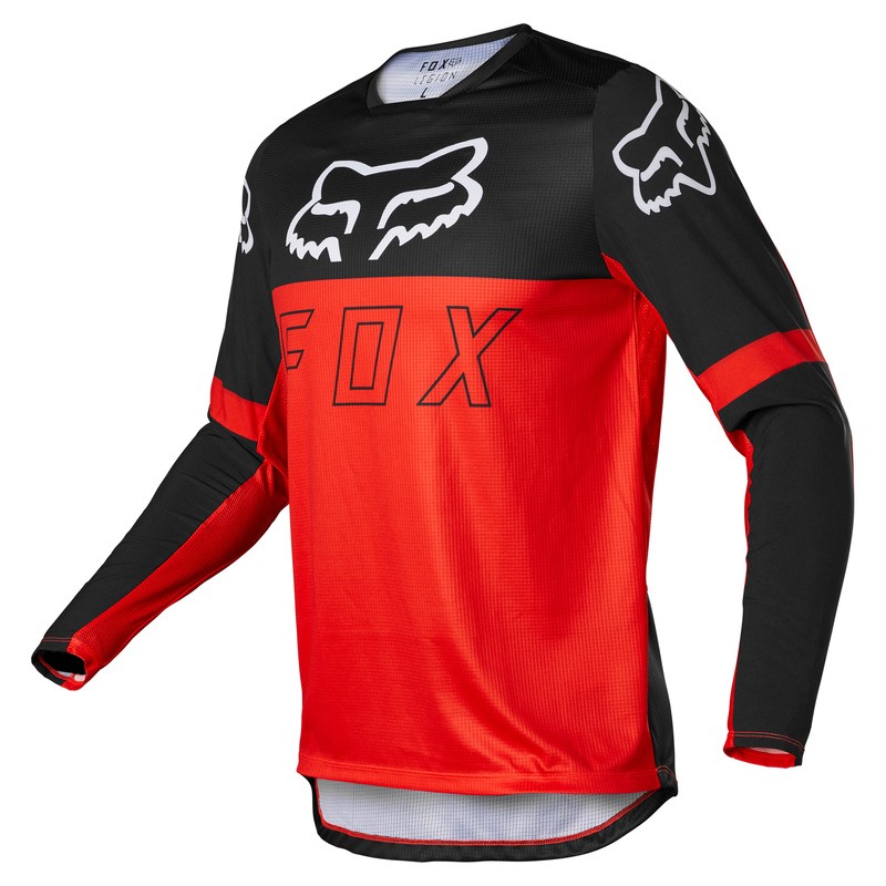 BLUZA FOX LEGION LT FLUORESCENT RED  ENDURO CROSS