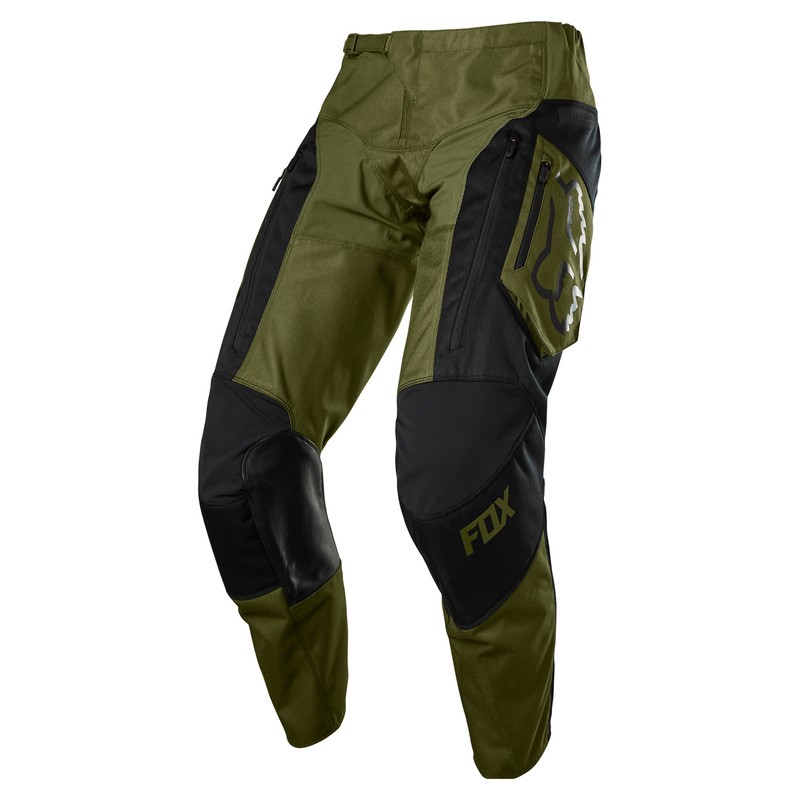 SPODNIE FOX LEGION LT FATIGUE GREEN  ENDURO CROSS