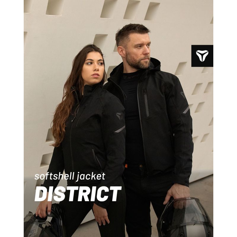 SECA KURTKA SOFTSHELL DISTRICT LADY BLACK DL