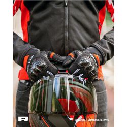 KURTKA RICHA RICHA KURTKA / JACKET STRADALE MESH BLACK/RED