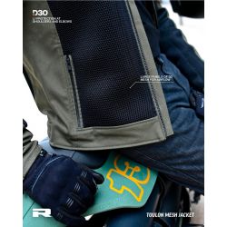 KURTKA RICHA RICHA KURTKA / JACKET TOULON MESH GREEN