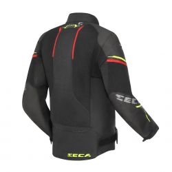 SECA KURTKA AIRFLOW III BLACK/RED/FLUO S