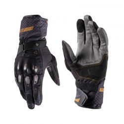 RĘKAWICE MOTOCYKLOWE LEATT ADV SUBZERO 5.5 STEALTH BLACK GREY 