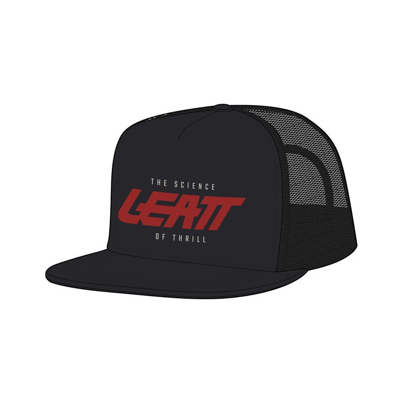 CZAPKA Z DASZKIEM LEATT TRUCKER BLACK 