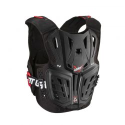 BUZER JUNIOR LEATT PROTECTOR 4.5 BLACK RED (134-146CM) 