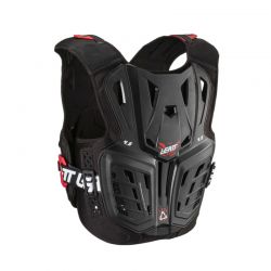 BUZER JUNIOR LEATT PROTECTOR 4.5 BLACK RED (134-146CM) 