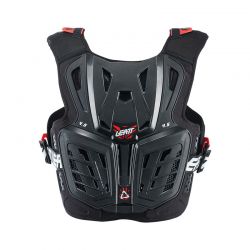 BUZER JUNIOR LEATT PROTECTOR 4.5 BLACK RED (134-146CM) 