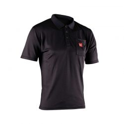 T-SHIRT LEATT POLO TEAM BLACK 