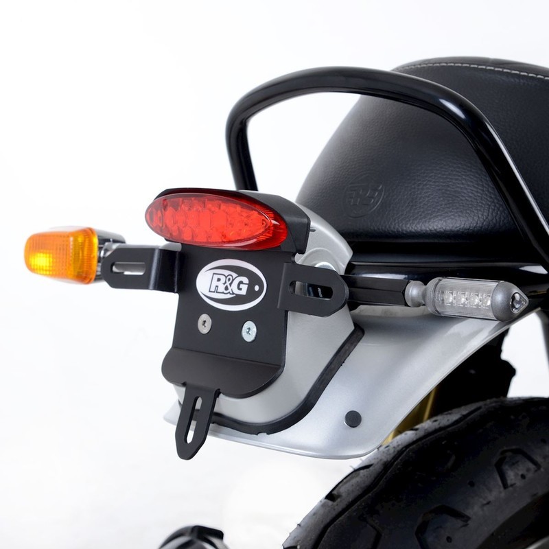 MOCOWANIE TABLICY REJESTRACYJNEJ, ROYAL ENFIELD 650 INTERCEPTOR 19-/650 CONTINENTAL GT 19- BLACK