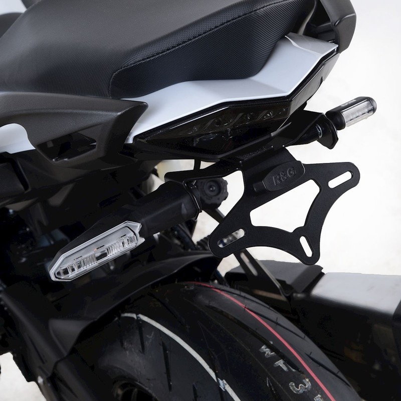 MOCOWANIE TABLICY REJESTRACYJNEJ, KAWASAKI NINJA 1000SX 20- BLACK