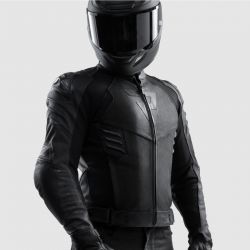 KURTKA MOTOCYKLOWA SKÓRZANA REBELHORN VANDAL 2 BLACK 