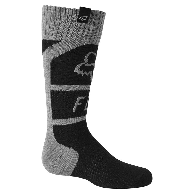 SKARPETY FOX JUNIOR LUX BLACK  ENDURO CROSS