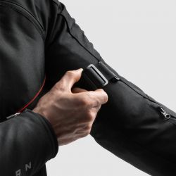 KURTKA MOTOCYKLOWA TEKSTYLNA REBELHORN VANDAL 2 BLACK RED 