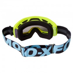 GOGLE FOX JUNIOR MAIN TRICE TEAL  ENDURO CROSS