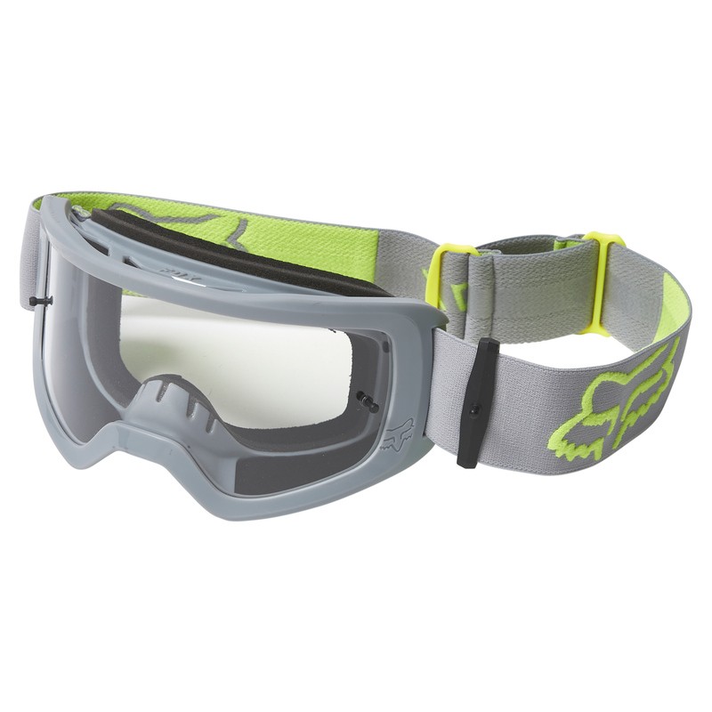 GOGLE FOX MAIN X STRAY STEEL GREY - SZYBA CLEAR (1 SZYBA W ZESTAWIE) ENDURO CROSS
