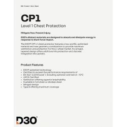 RICHA PROTEKTOR KLATKI PIERSIOWEJ D3O OS