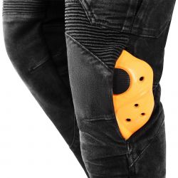 SECA SPODNIE SQUARE II SHORT WASHED BLACK 32