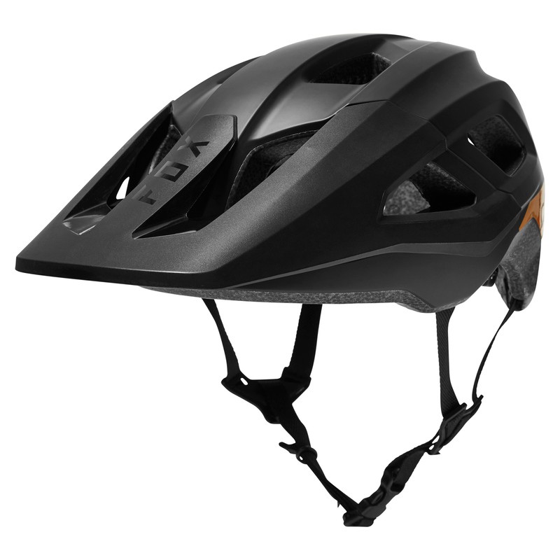KASK ROWEROWY FOX MAINFRAME BLACK/GOLD  ENDURO CROSS