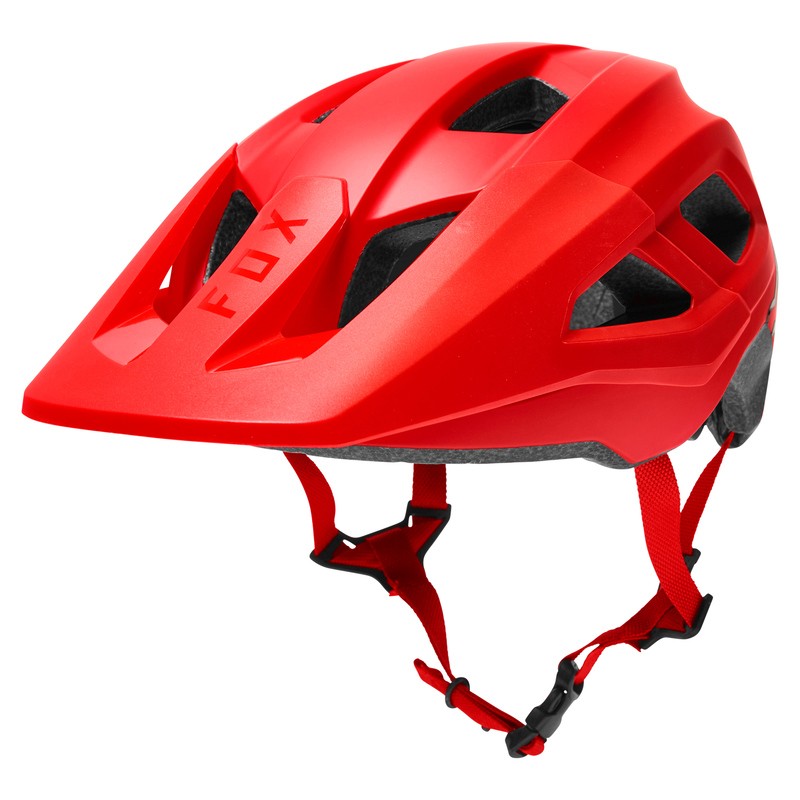 KASK ROWEROWY FOX JUNIOR MAINFRAME FLO RED  ENDURO CROSS