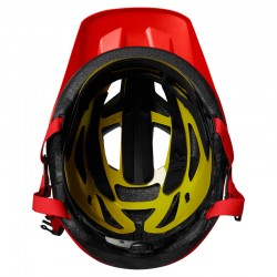 KASK ROWEROWY FOX JUNIOR MAINFRAME FLO RED  ENDURO CROSS