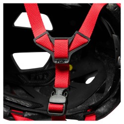 KASK ROWEROWY FOX JUNIOR MAINFRAME FLO RED  ENDURO CROSS