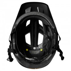 KASK ROWEROWY FOX JUNIOR MAINFRAME BLACK/GOLD  ENDURO CROSS