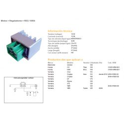 DZE REGULATOR NAPIĘCIA YAMAHA YBR 125 '09- TTR 50/90/110/125/230 '00-'20 KAWASAKI KLX 450F '08-'17 5HH-H1960-00 12A