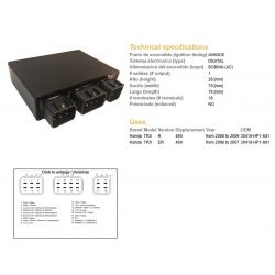 DZE MODUŁ ZAPŁONU CDI HONDA...