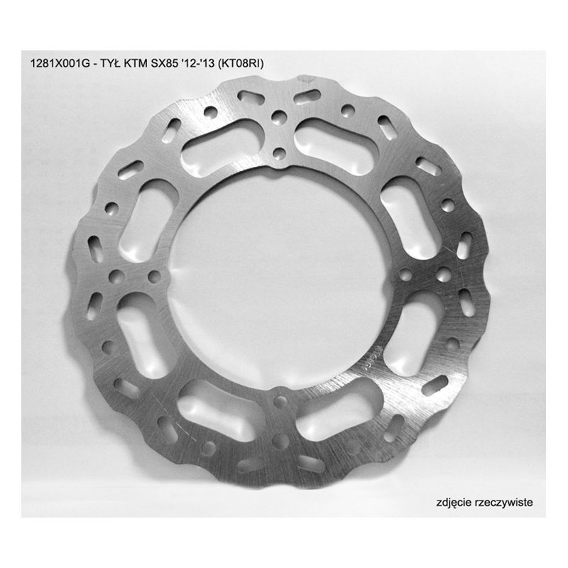 GROSSKOPF WYPRZEDAŻ TARCZA HAMULCOWA WAVE TYŁ KTM SX 85 '12-'13 KT08RI