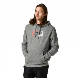 BLUZA Z KAPTUREM FOX MIRER HEATHER GRAPHITE  ENDURO CROSS