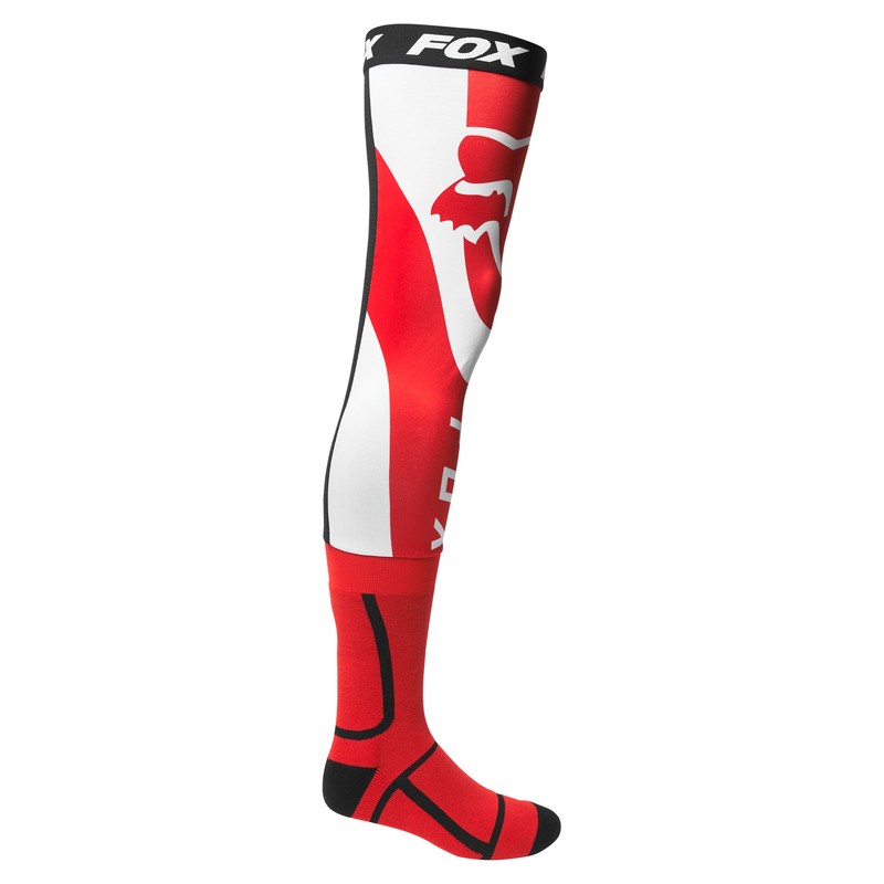 SKARPETY FOX MIRER KNEE BRACE FLUORESCENT RED  ENDURO CROSS