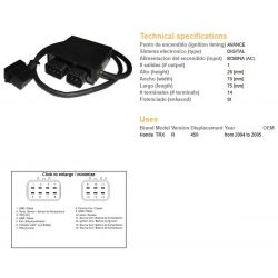 DZE MODUŁ ZAPŁONU CDI HONDA...